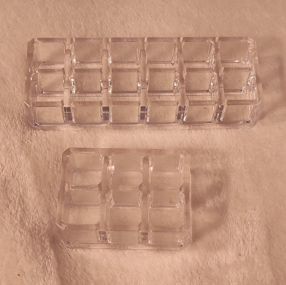 NEW & VINTAGE! Lipstick Holder Trays
